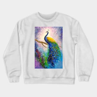 Gorgeous peacock Crewneck Sweatshirt